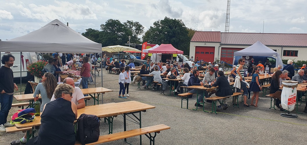 Marché de producteurs au Verdon