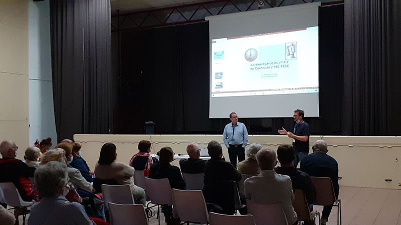 Conférences de Jacques Peret, Bruno Gasteuil et Vincent Guigueno sur le phare de Cordouan
