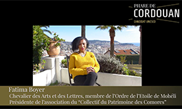 Fatima Boyer, chevalier des Arts et des Lettres