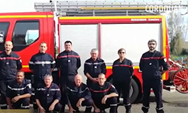 Les pompiers du Verdon-sur-mer
